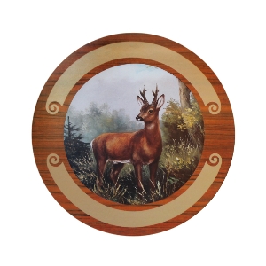 AKAH Dischi d'onore per prestazioni speciali von AKAH Ehrenscheibe Bock 34cm 38612001