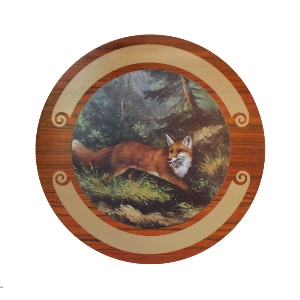 AKAH Dischi d'onore per prestazioni speciali von AKAH Ehrenscheibe Fuchs 34cm 38612013