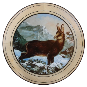 AKAH Dischi d'onore per prestazioni speciali von AKAH Ehrenscheibe Gams im Wechselrahmen  50cm 38632005