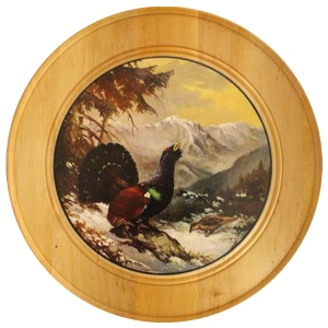 Dischi d'onore per prestazioni speciali von AKAH Ehrenscheibe aus Massivholz Ø 60 cm 38693010