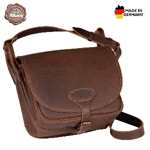 Borse da caccia per territorio di caccia e attrezzatura von AKAH AKAH Förstertasche aus Pull-up Leder 60131001