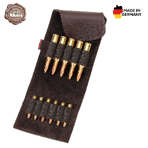 AKAH Custodie per cartucce e cinturoni portacartucce von AKAH AKAH Patronenetui aus Büffel-Leder 67935111