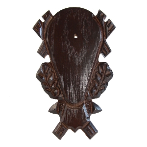 Tavoletta per trofei con corna von AKAH Gehörnbrett für Rehwild, 23x14 cm 69526000