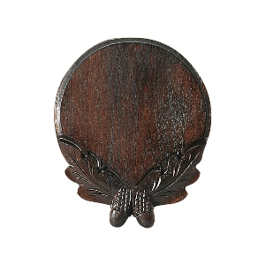 Tavoletta per trofei con corna von AKAH AKAH Keilerbrett 16cm 69705000