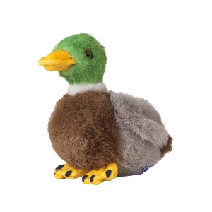 Giocattolo per bambini per amanti della natura von AKAH Plüschtier kleiner Erpel 78331000