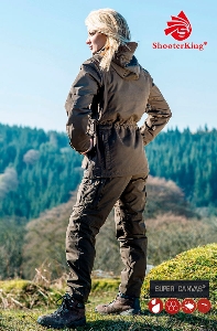 Abbigliamento da donna per la caccia e l'outdoor von AKAH SHOOTERKING Cordura Hose für Damen einfarbig 82141003