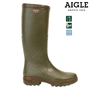 AKAH Stivali di gomma per il territorio di caccia e l'outdoor von AKAH AIGLE PARCOURS® 2 Jersey khaki 86542036