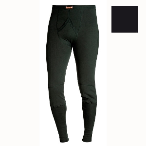 Biancheria intima per caccia e outdoor von AKAH TERMO ORIGINAL HEAVY Lange Unterhose mit Eingriff schwarz 87033104