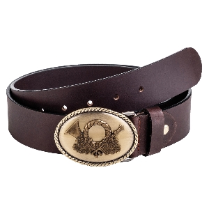 Accessori per la caccia e l'outdoor von AKAH Jagdgürtel Jagdhorn 87655002