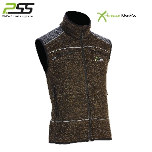 PSS X-treme Nordic Strickweste grün/melange