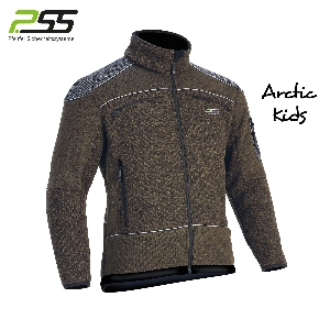 Maglioni e cardigan von AKAH PSS X-treme Arctic Kids Strickfleecejacke für Kinder 89989004