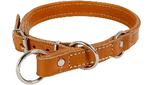 Collari per cani e cani da caccia von AKAH AKAH Würger mit Begrenzung aus Fahlleder 91060030