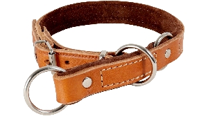 Collari per cani e cani da caccia von AKAH AKAH Würger mit Begrenzung mit Yakleder unterlegt 91065035
