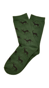 Calze e calzini per esterni von AKAH HOUSE OF HUNTING Designsocke Hirsch 85303001