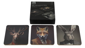Untersetzer Set WILD GENTLEMEN