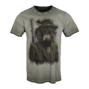 AKAH Camicie e magliette per esterni von AKAH ALMTRACHT T-Shirt Oskar, grün 83820004